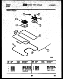 BROILER PARTS Diagram and Parts List for 31-6759-00-01  Tappan Range