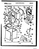 CABINET PARTS Diagram and Parts List for WL24F2WYMC  Gibson Washer