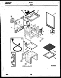 BODY PARTS Diagram and Parts List for 32-1019-00-10  Tappan Range
