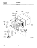 Part Location Diagram of 5304423451 Frigidaire Glass Cooking Tray
