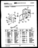 ELECTRICAL PARTS Diagram and Parts List for MH310H1QB  Kelvinator Air Conditioner
