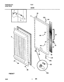 Part Location Diagram of 216849300 Frigidaire PANEL-OUTSIDE DOOR