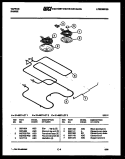 BROILER PARTS Diagram and Parts List for 31-4667-23-01  Tappan Range