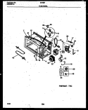 Part Location Diagram of 317000316 Frigidaire HARNESS-WIRING, MAIN, .8 TCH BROWNER