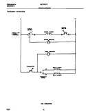WIRING DIAGRAM Diagram and Parts List for MEF302PBWJ  Frigidaire Range