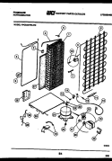 SYSTEM AND AUTOMATIC DEFROST PARTS Diagram and Parts List for FPCE24VWLF0  Frigidaire Refrigerator