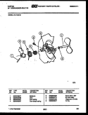 CAM Diagram and Parts List for 61-1140-23  Tappan Dishwasher