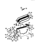 Part Location Diagram of 5303925348 Frigidaire PANEL-OUTER LID WHT