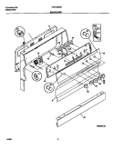Part Location Diagram of 316034129 Frigidaire PANEL