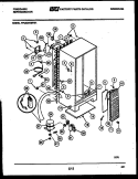 SYSTEM AND AUTOMATIC DEFROST PARTS Diagram and Parts List for FPCE22V3FF1  Frigidaire Refrigerator