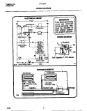 WIRING DIAGRAM Diagram and Parts List for FFC15D9CW1  Frigidaire Freezer