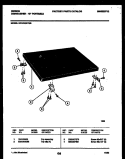 Part Location Diagram of 154106403 Frigidaire TOP ASSEMBLY