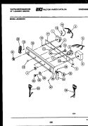 CONSOLE AND CONTROL PARTS Diagram and Parts List for LE400MXD2  Frigidaire Washer Dryer Combo
