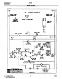 WIRING DIAGRAM Diagram and Parts List for 30-3863-00-05  Tappan Range