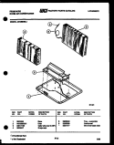 UNIT PARTS Diagram and Parts List for AR12ME5L1  Frigidaire Air Conditioner