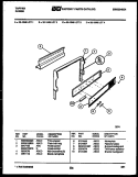 Part Location Diagram of 3017105 Frigidaire PANEL CONTROL
