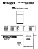 COVER Diagram and Parts List for WRT22NRCD0  Frigidaire Refrigerator