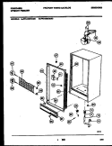 Part Location Diagram of 216098100 Frigidaire FRONT