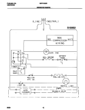 WIRING DIAGRAM Diagram and Parts List for MRT15CNEWB  Frigidaire Refrigerator