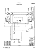 WIRING DIAGRAM Diagram and Parts List for FEF336BCA  Frigidaire Range
