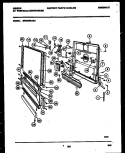DOOR PARTS Diagram and Parts List for SP24D5KAGA  Gibson Dishwasher