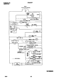 WIRING DIAGRAM Diagram and Parts List for FRS22ZRFW2  Frigidaire Refrigerator