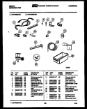 ICE MAKER INSTALLATION PARTS Diagram and Parts List for RT17F8WT3A  Gibson Refrigerator