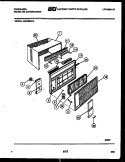 CABINET PARTS Diagram and Parts List for AR09ME5L2  Frigidaire Air Conditioner