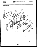 Part Location Diagram of 316023109 Frigidaire SUPPORT