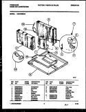 Part Location Diagram of 5303301864 Frigidaire BASE