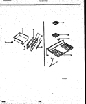 BACKGUARD Diagram and Parts List for 30-4989-00-04  Tappan Range