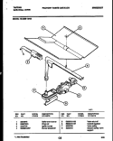 GAS CONTROL Diagram and Parts List for 12-2299-10 04 Tappan Range