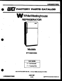 COVER Diagram and Parts List for AS168K2K1  Frigidaire Air Conditioner