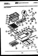Part Location Diagram of 5303211921 Frigidaire MULLION, WHEAT