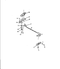 DOOR LATCH ASSEMBLY Diagram and Parts List for KF560GDF2  Frigidaire Range