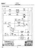 WIRING DIAGRAM Diagram and Parts List for WEF350CASA  Frigidaire Range