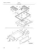 Part Location Diagram of 318295402 Frigidaire MAINTOP