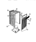 CABINET AND CONTROL PARTS Diagram and Parts List for MR50E1  Frigidaire Dehumidifier