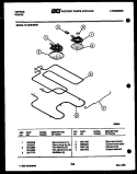 BROILER PARTS Diagram and Parts List for 31-2649-00-01  Tappan Range