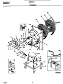 UNIT PARTS Diagram and Parts List for MDH30GG1  Gibson Dehumidifier