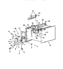 LOCK MECHANISM Diagram and Parts List for KM450HXM  Frigidaire Microwave