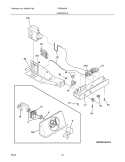 CONTROLS Diagram and Parts List for FRS23W3AWE  Frigidaire Refrigerator