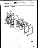 ICE DOOR, DISPENSER AND WATER TANKS Diagram and Parts List for RS229GCH4  Frigidaire Refrigerator