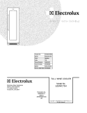 COVER Diagram and Parts List for EI24WC75HS0  Electrolux Wine and Beverage Cooler