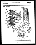 SYSTEM AND ELECTRICAL PARTS Diagram and Parts List for KFU12M2AW0  Kelvinator Freezer