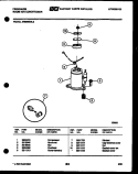 COMPRESSOR PARTS Diagram and Parts List for AR09ME5L2  Frigidaire Air Conditioner