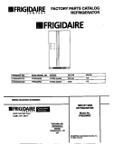 COVER Diagram and Parts List for FRS22WRCD2  Frigidaire Refrigerator