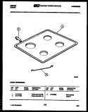COOKTOP PARTS Diagram and Parts List for KEC3M6NSAA  Gibson Range