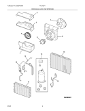 Part Location Diagram of 5304437083 Frigidaire COMPRESSOR Assembly