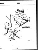 BURNER, MANIFOLD AND GAS CONTROL Diagram and Parts List for 30-3342-00-01  Tappan Range